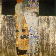 Haga click para ver la imagen ampliada klimt - the three ages of woman.jpg